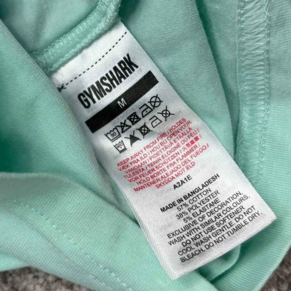 Gymshark Men's tank mint green size Medium - Picture 8 of 8